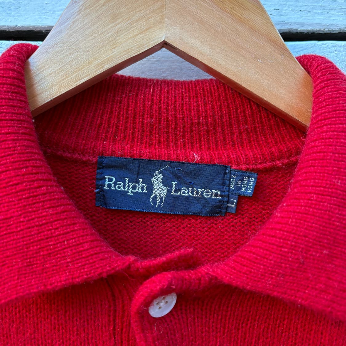 Polo 폴로 울 카라 니트 상품이미지3