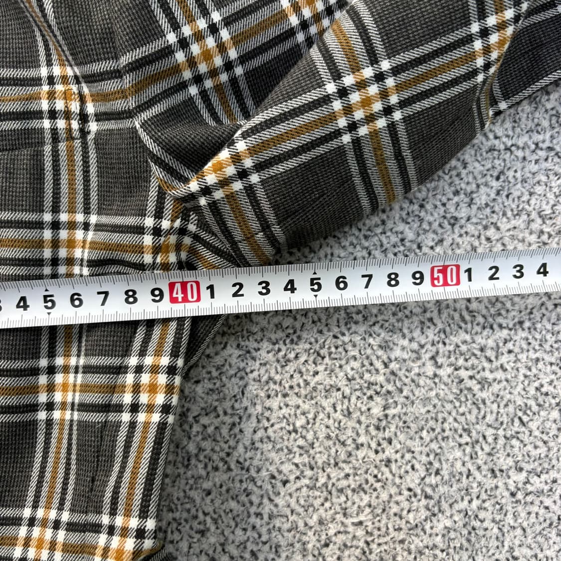 S 플라스틱아일랜드 여성 체크 자켓 0401J 상품이미지5