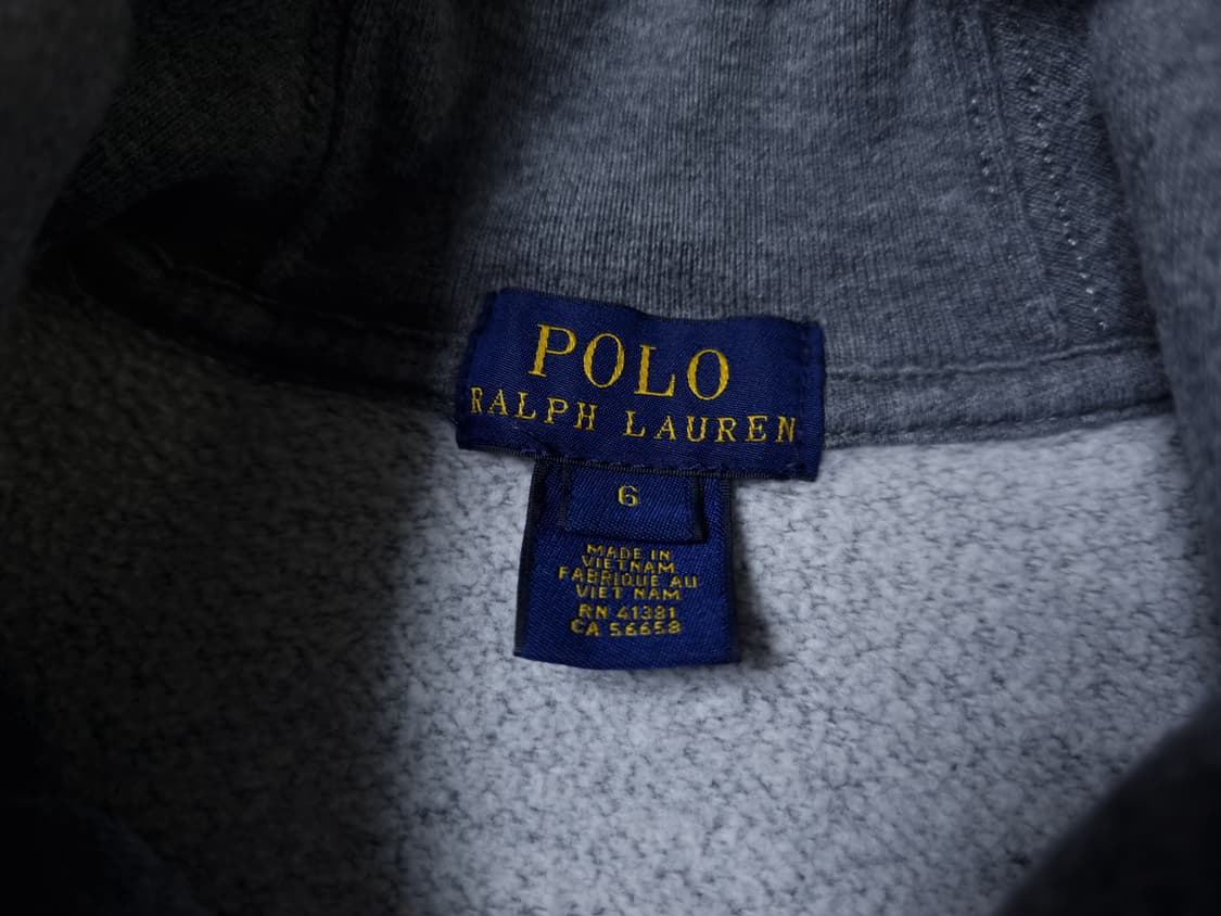 [무료배송][120]폴로 키즈 기모 숄카라 긴팔티 상품이미지7