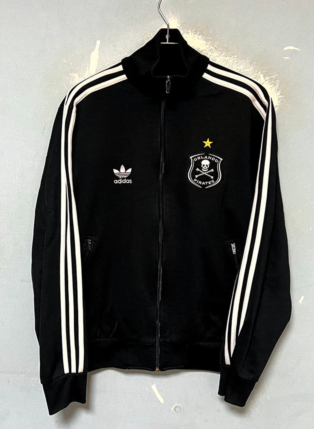 아디다스 올랜도 파이어버드 남자 트랙탑 져지 춘추 검흰 캐주얼 M 95 상품이미지1