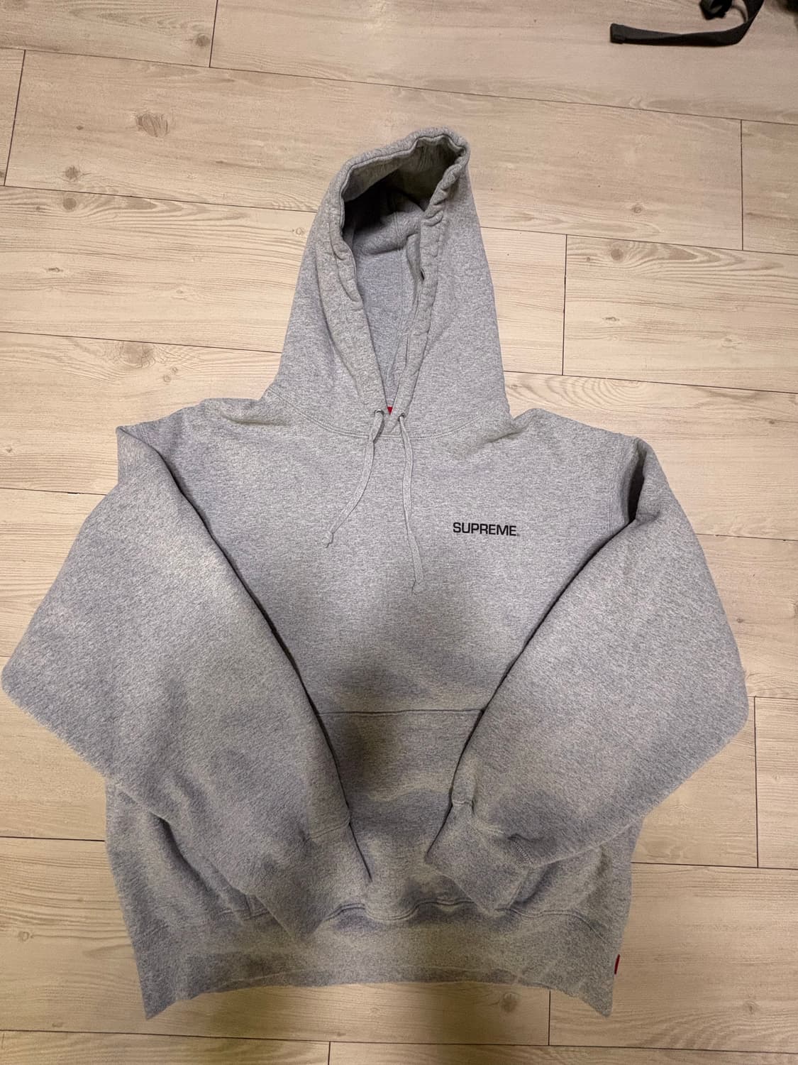 슈프림 이모탈 후드 스웨트셔츠 헤더 그레이 - 24SS 상품이미지4