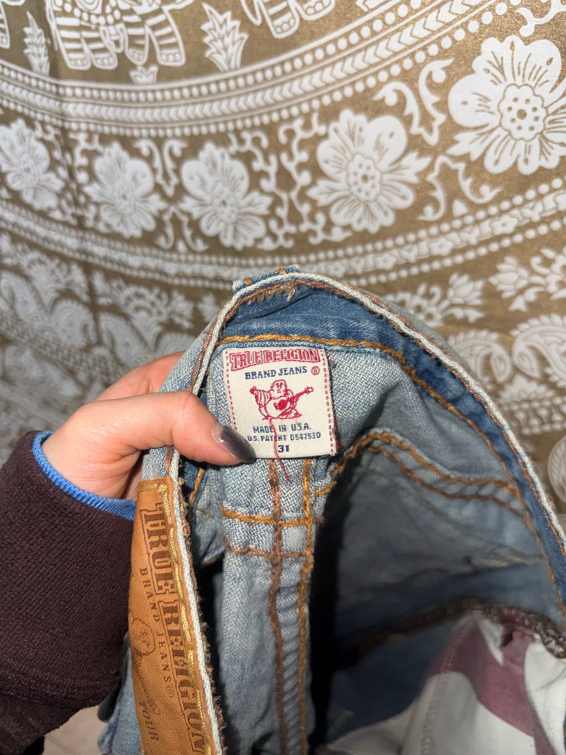 트루릴리젼 조이슈퍼티 부츠컷 데님팬츠  상품이미지9