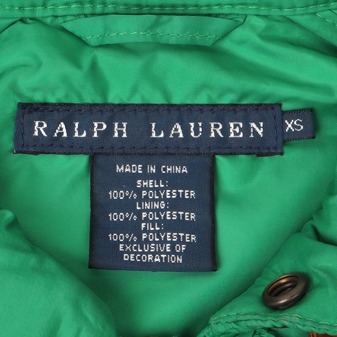 랄프로렌 라이트 그린 rlc 퀄팅 베스트 상품이미지8