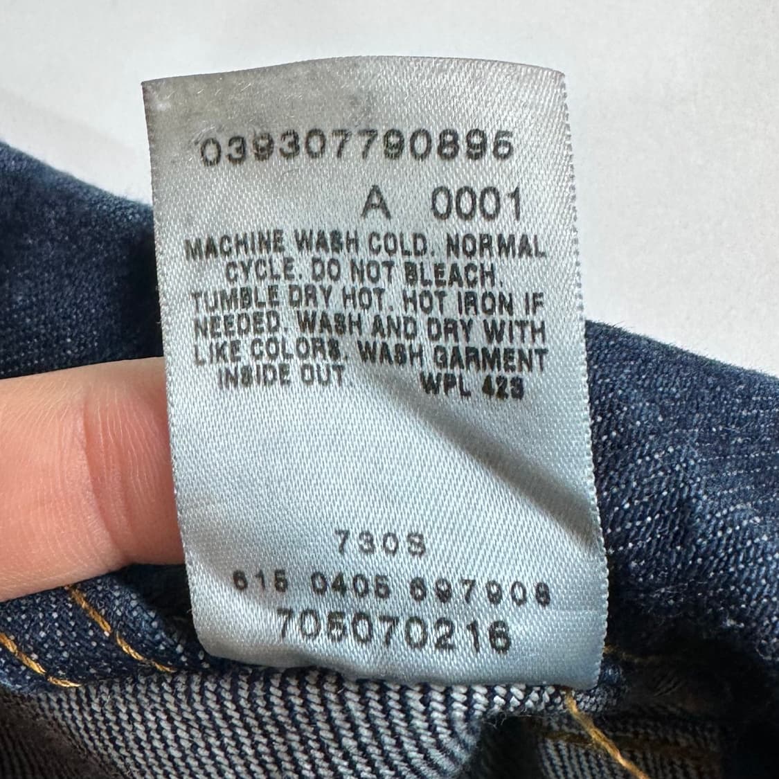 리바이스 진청 데님 트러커 자켓 상품이미지6