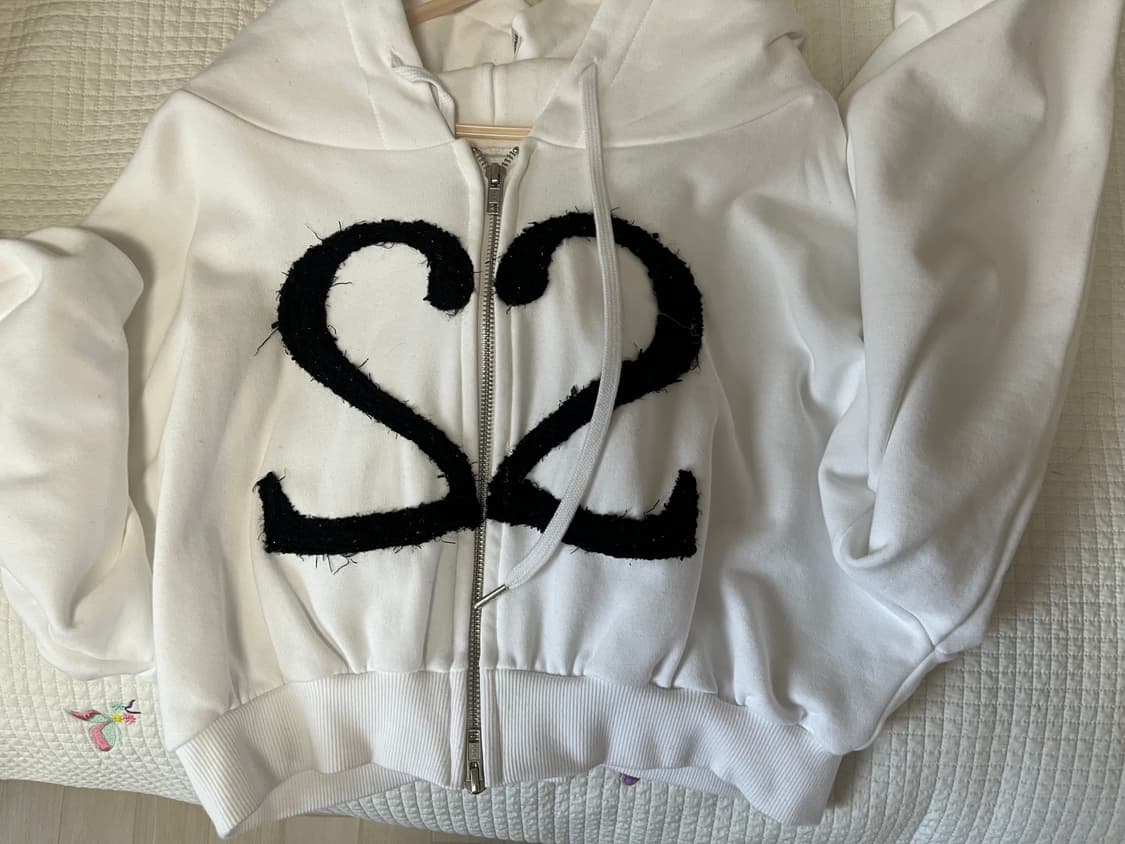 이투둘 후드집업HOODIE 002 (WHITE) 상품이미지2