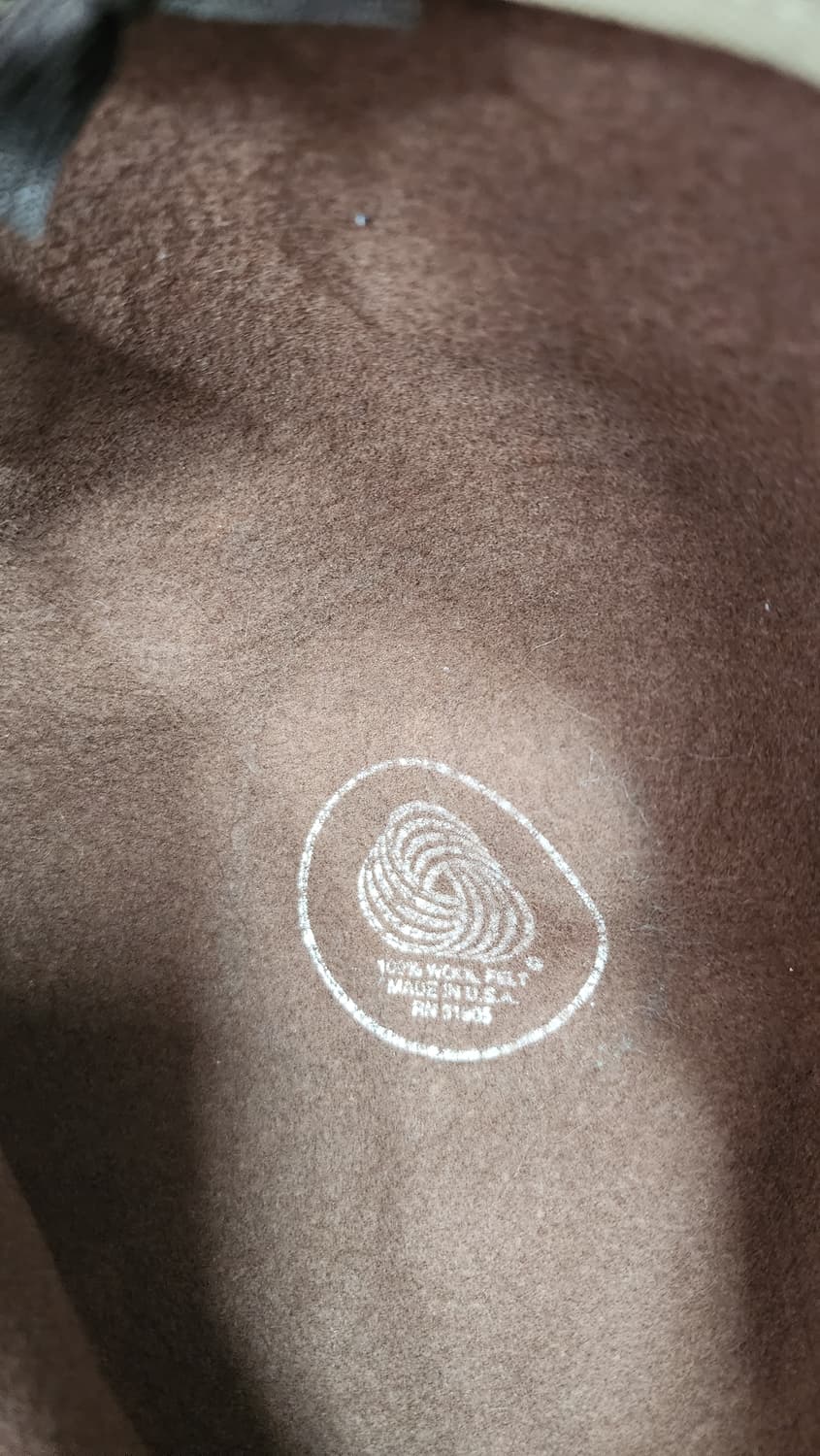 디스커버리 채널 울 펠트 중절모 페도라 상품이미지5