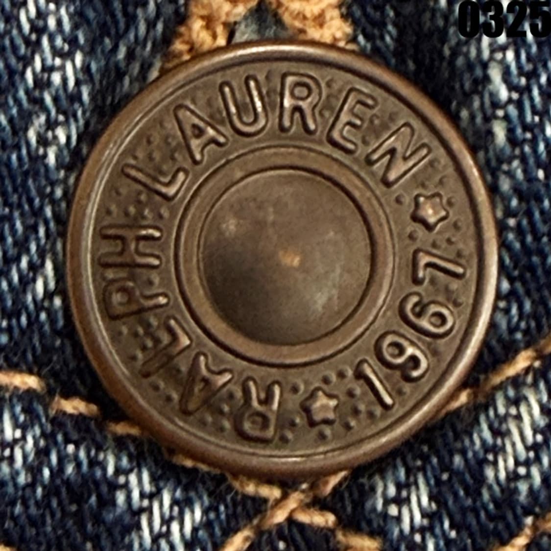 폴로 랄프로렌 패치 데님 트러커 자켓 S 0325 상품이미지6