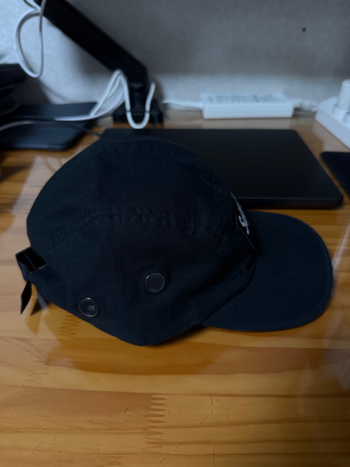 슈프림 밀리터리 캠프캡 24fw 블랙 상품이미지3