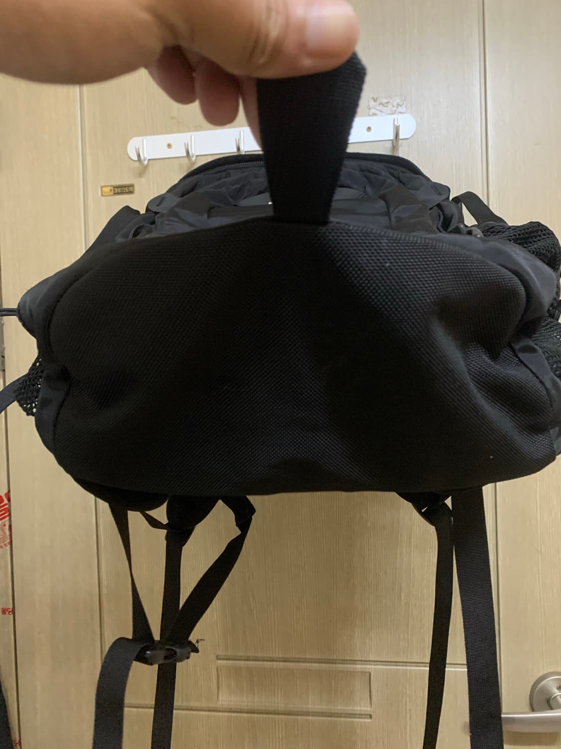 노스페이스 핫샷 백팩 블랙 상품이미지3