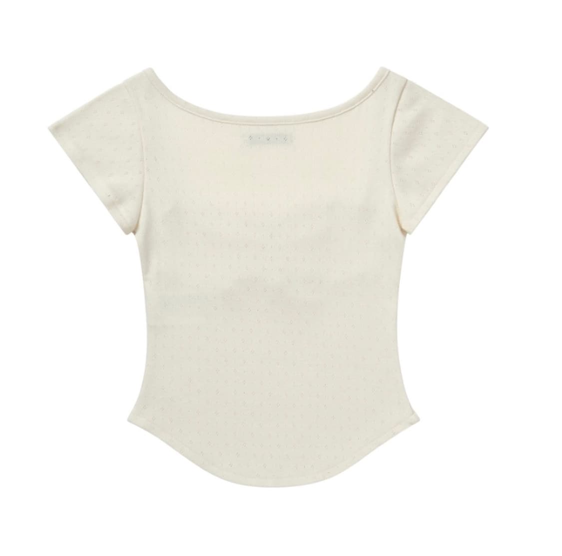 coyseio PUNCHING SHIRRING TOP CREAM 상품이미지3