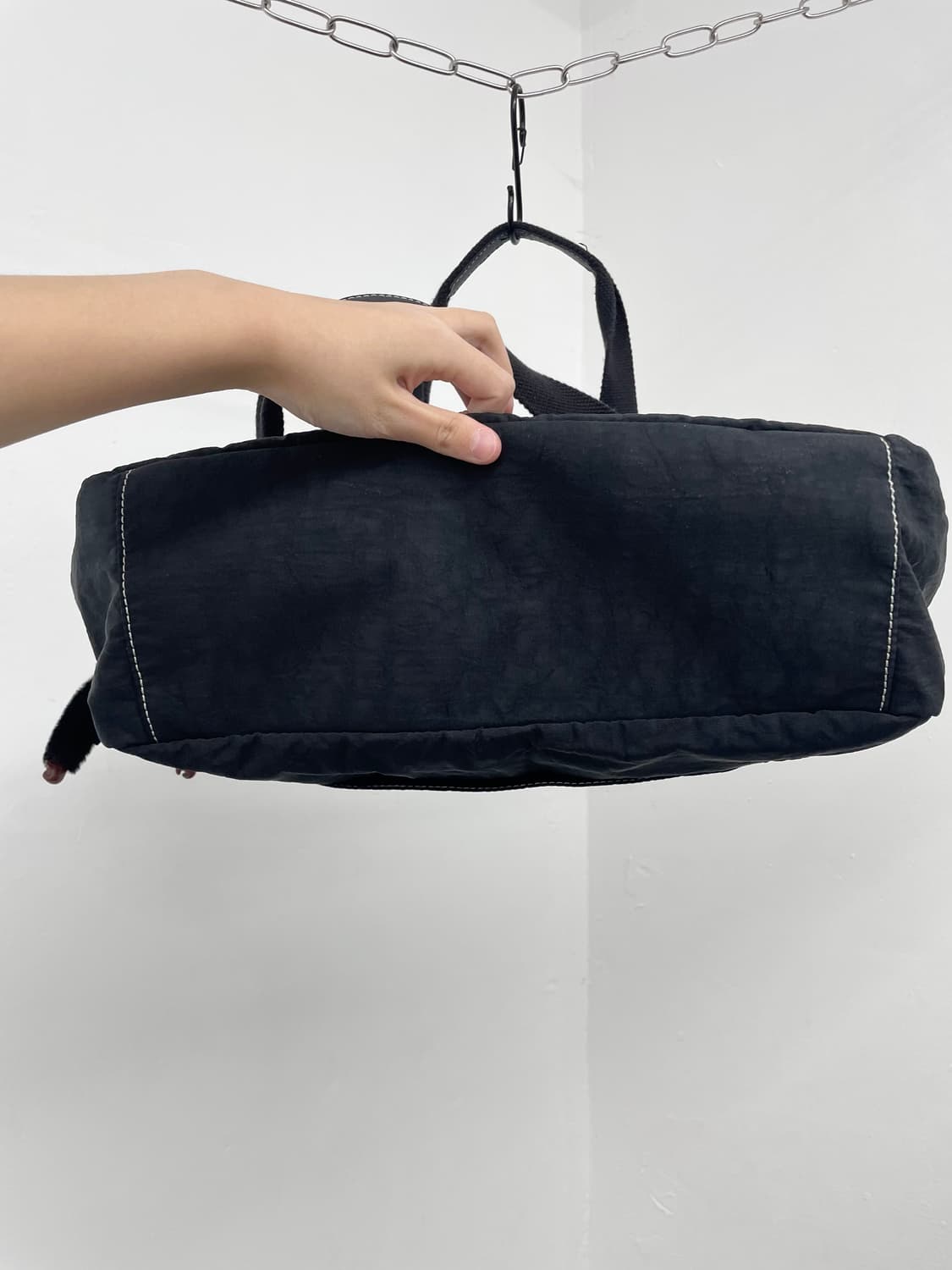 키플링 블랙 지퍼 포켓 숄더백  상품이미지7