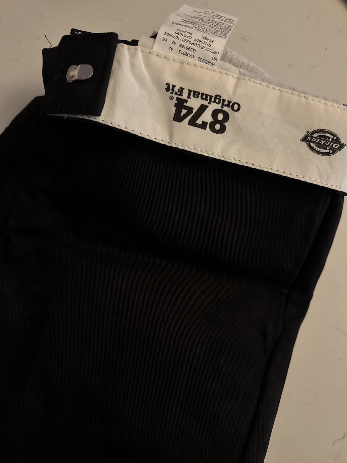 디키즈 874 오리지널 핏 블랙 28 x 32 상품이미지1