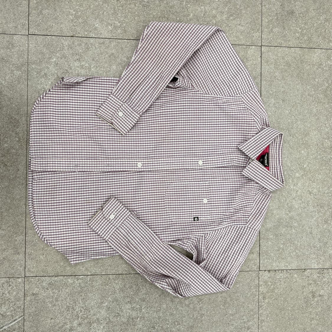 마모트 체크 셔츠 상품이미지5