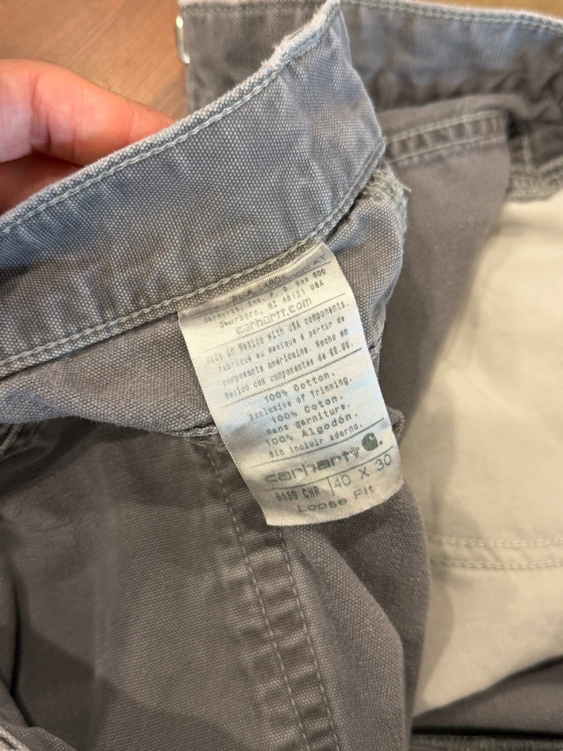 Carhartt 칼하트 디스트레스드 빈티지 카펜터 워크 팬츠 (39) 상품이미지10