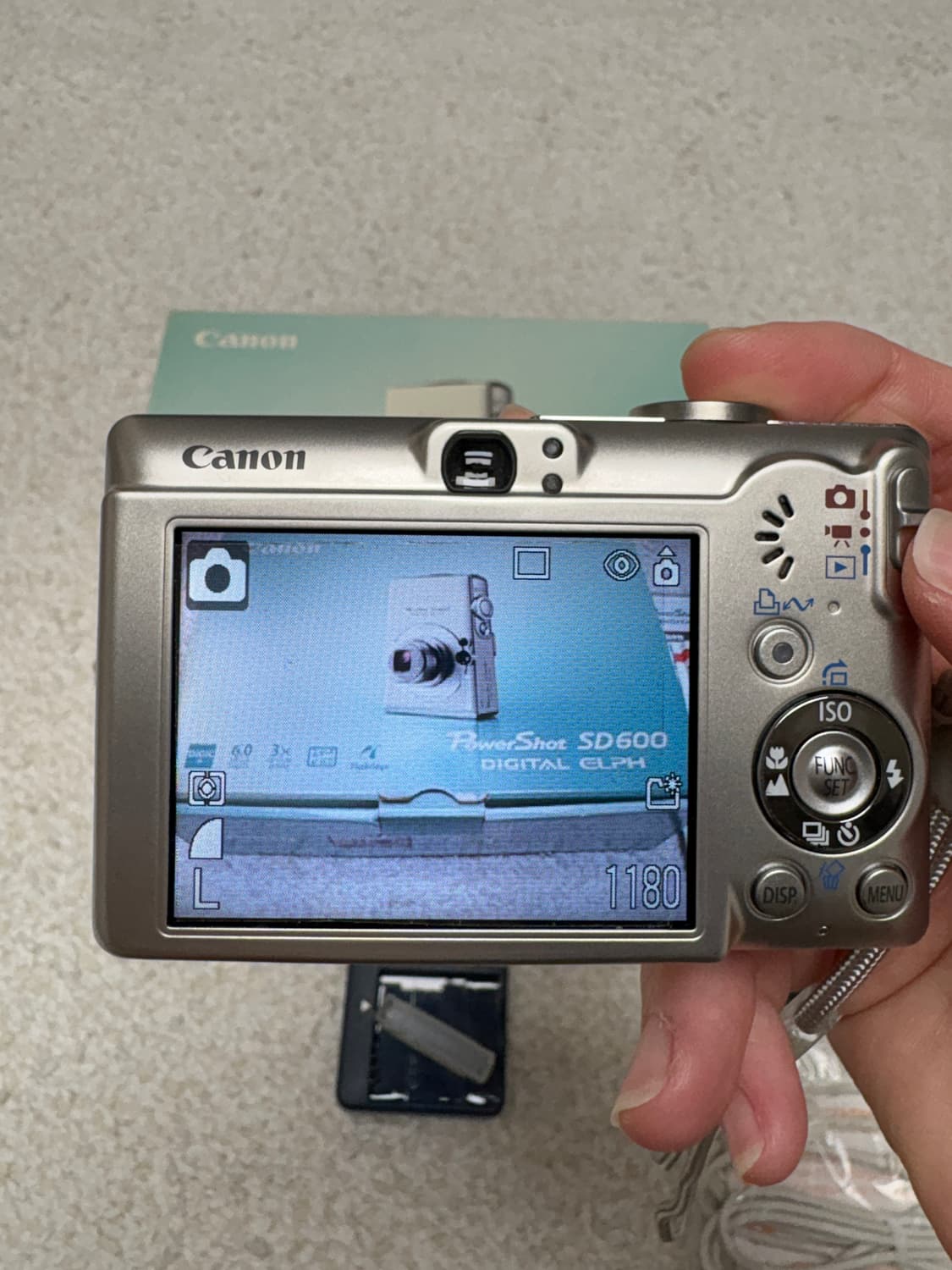 민트급 캐논 익서스60 Canon ixus60 풀박스 상품이미지8