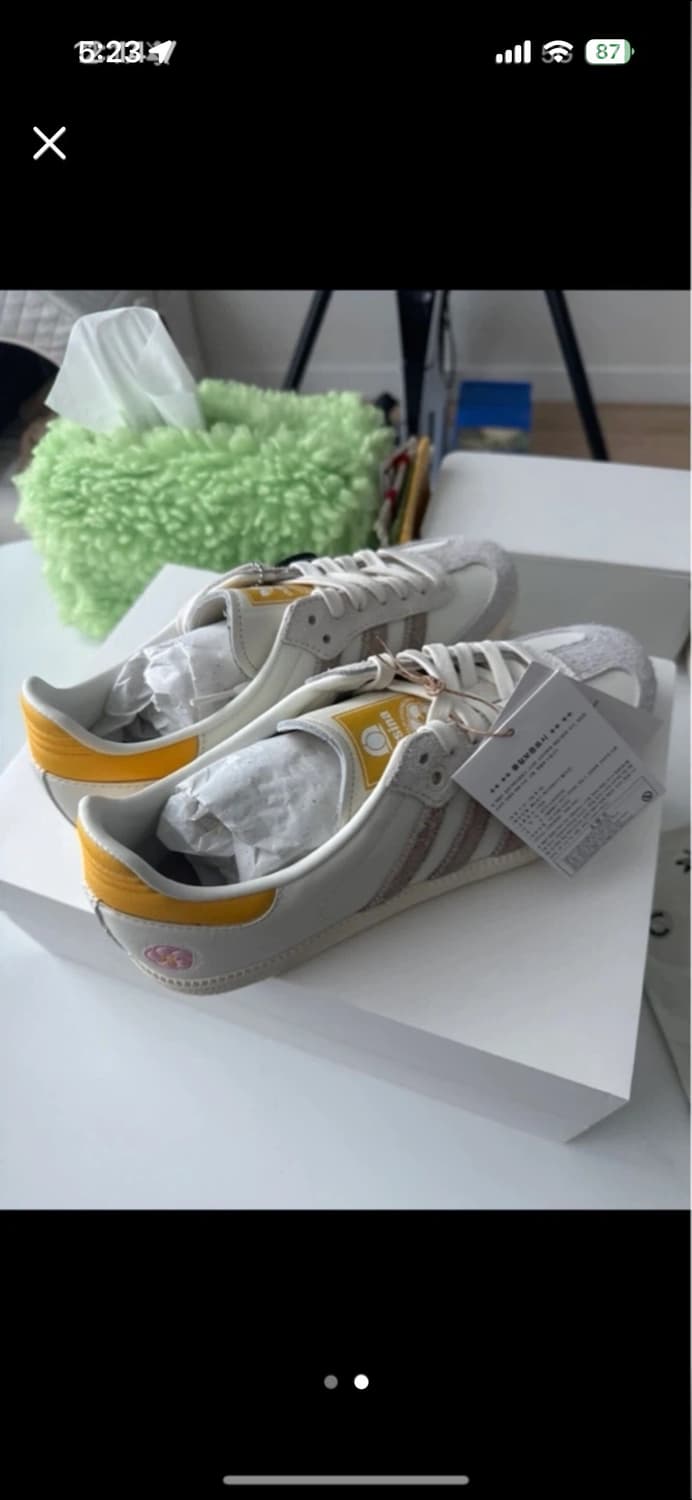 아디다스x카시나 삼바 255mm 상품이미지2