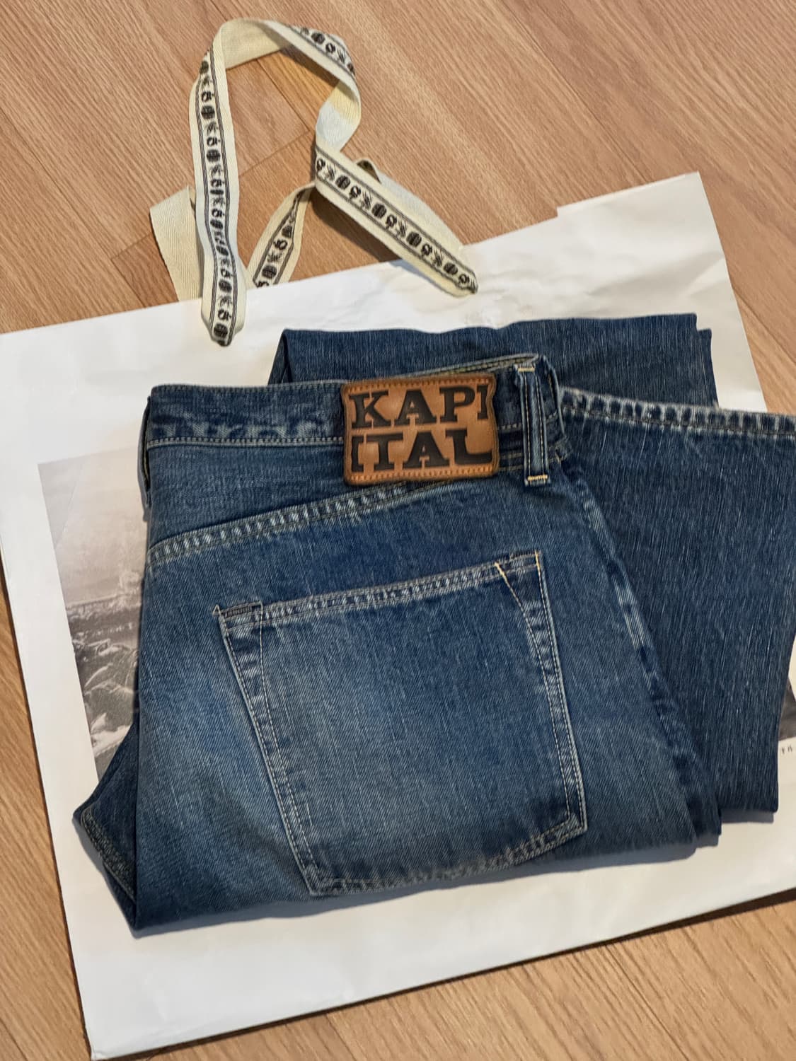 캐피탈 짐바브웨이 13.5oz 데님 팬츠 상품이미지8