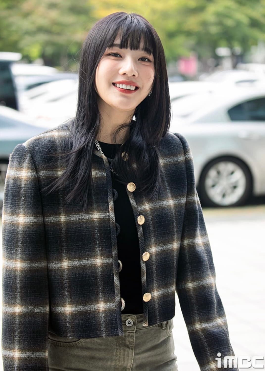 로우클래식 ROUND NECK JACKET CHECK 상품이미지5