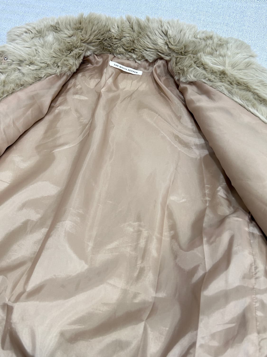 화이트페퍼 에코 퍼 자켓  여성 F 상품이미지8
