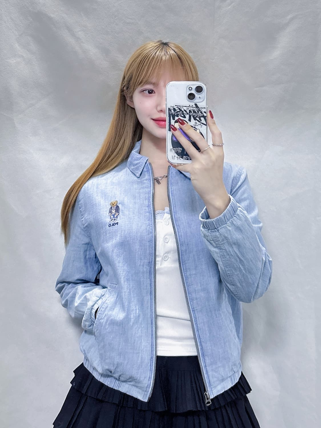 폴로 랄프로렌 베어 데님 셔츠자켓  상품이미지2