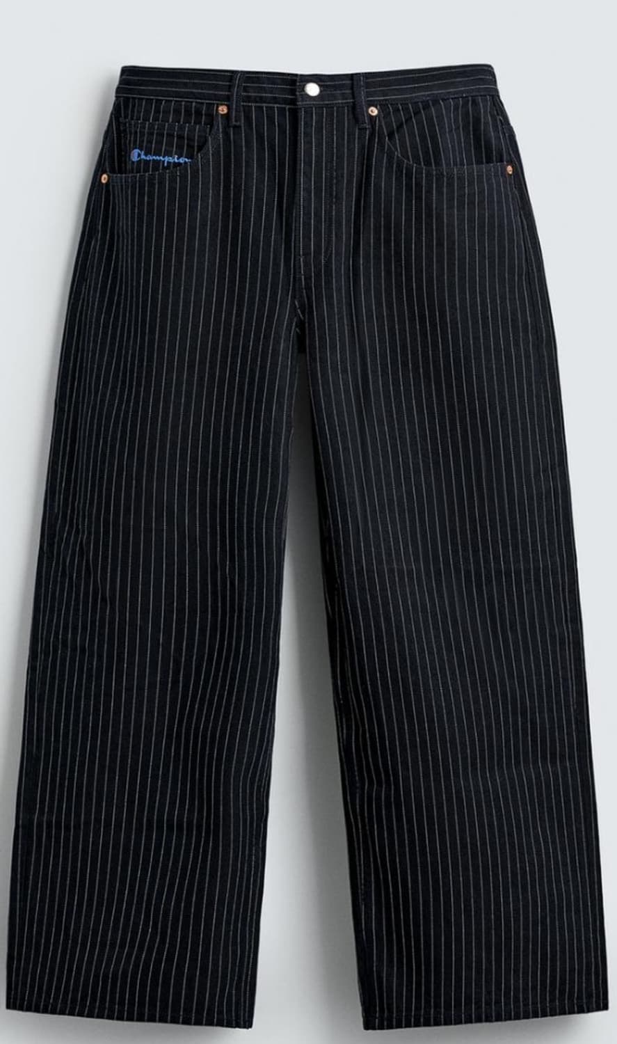 자라 챔피온 스트라이프 와이드 팬츠 36 새상품 판매합니다. 상품이미지2