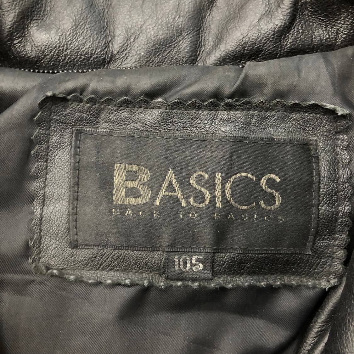 105 빈티지 소가죽 봄버 레더 가죽 자켓 상품이미지6