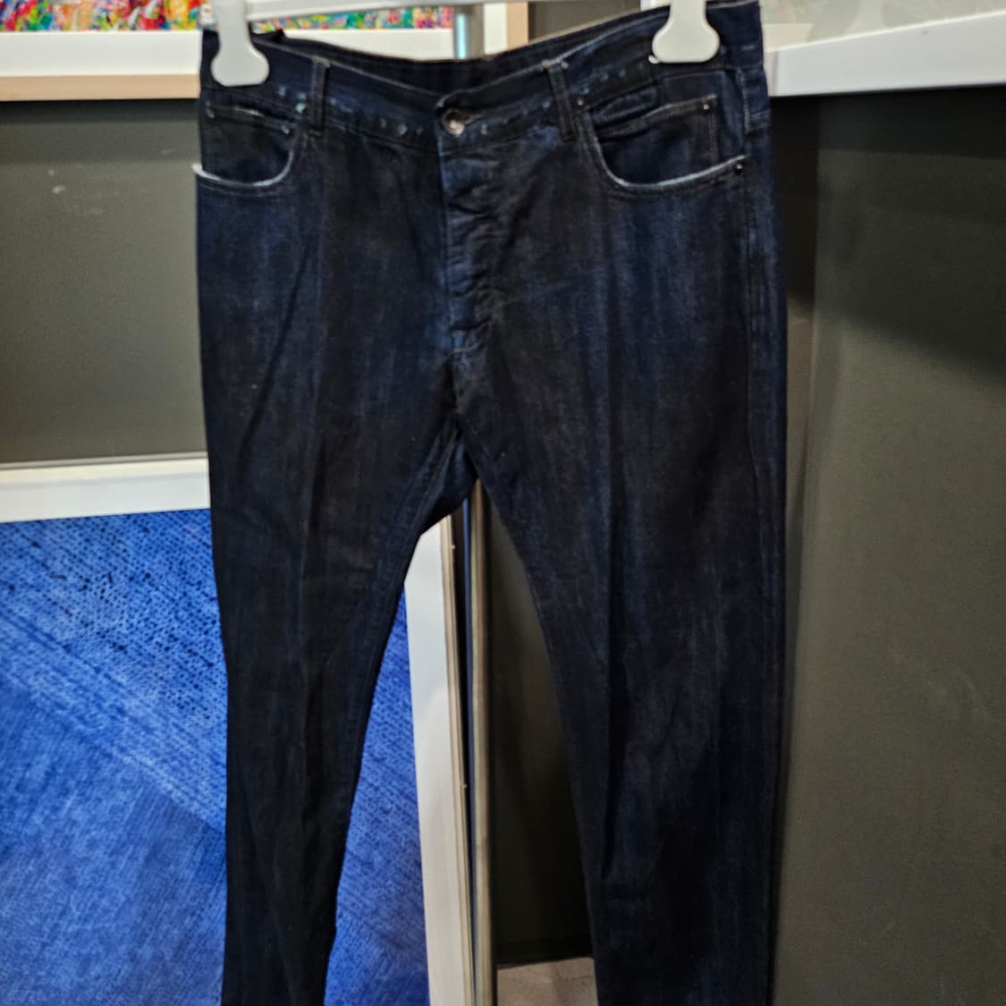 릭오웬스 스트랩 페인팅 디스 아카이브 팬츠(07SS) 상품이미지2