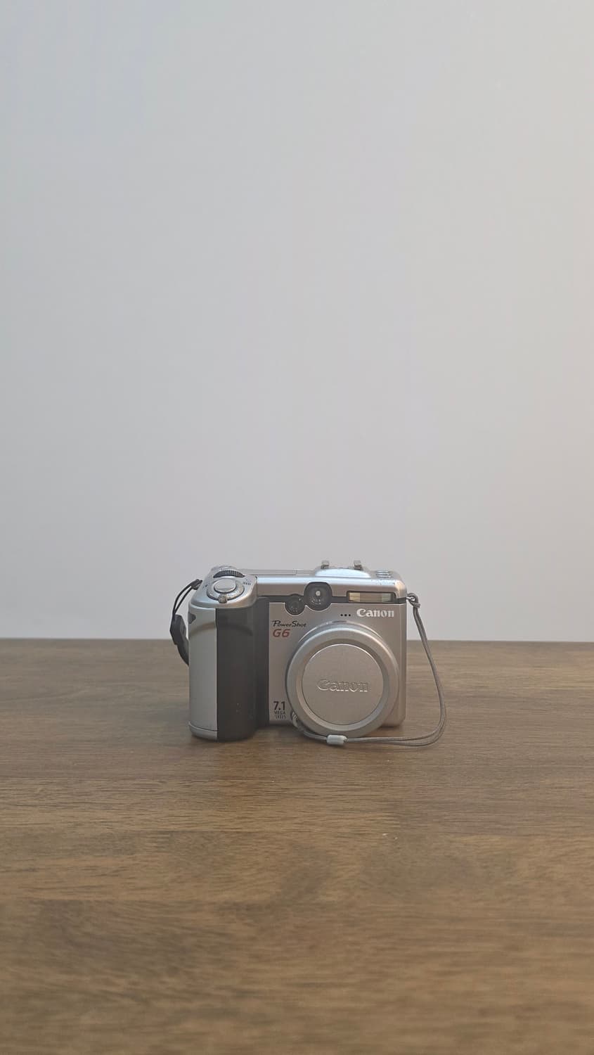 Canon power shot g6 빈티지 카메라 필름 느낌 풀세트 작례 상품이미지1