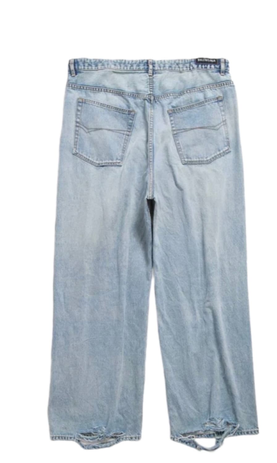 (S) 발렌시아가 오버사이즈 배기 팬츠 라이트 블루 판매합니다 상품이미지7