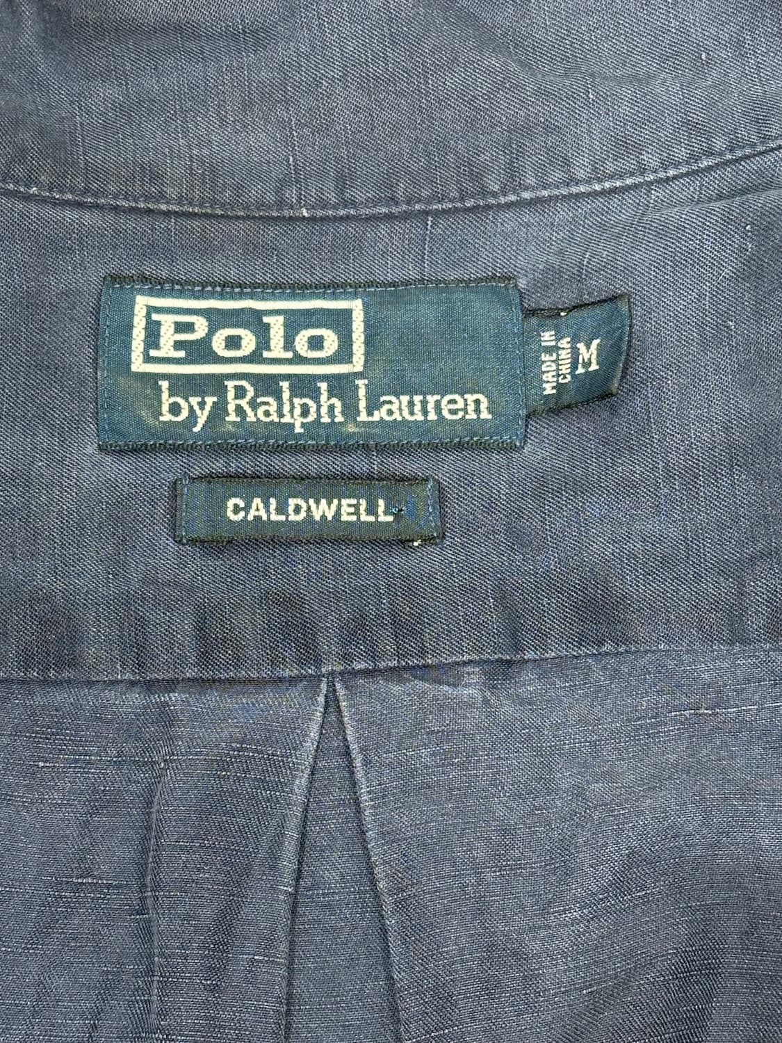 폴로 랄프 로렌 네이비 오버핏 반팔 셔츠 M 상품이미지6