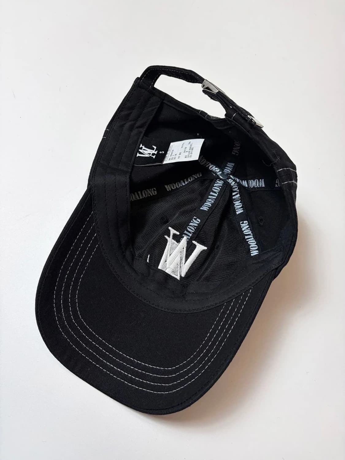 우알롱 시그니처 스티치 볼캡 Q1503 상품이미지4