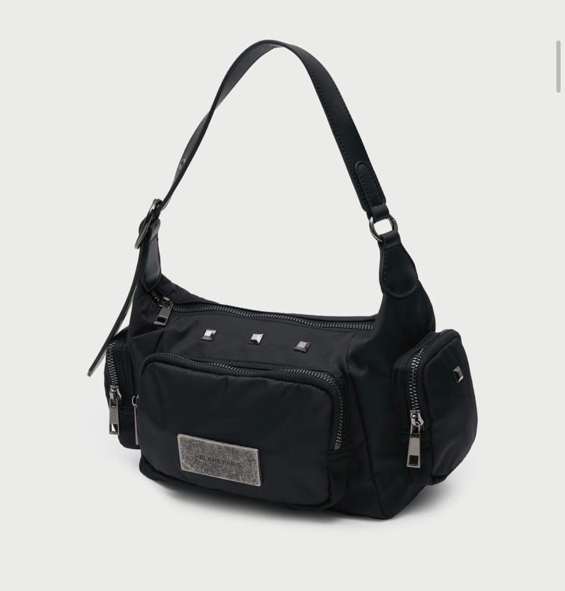 헬레네파리스 코에이 나일론 바이커 백 블랙 상품이미지2