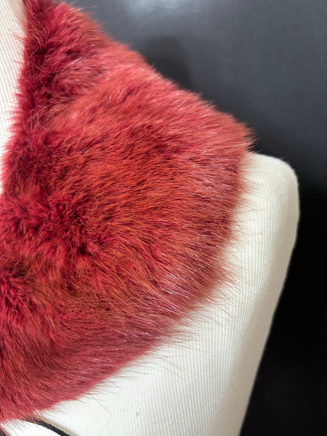 천연 밍크퍼 방울 카라/상태최상 상품이미지4