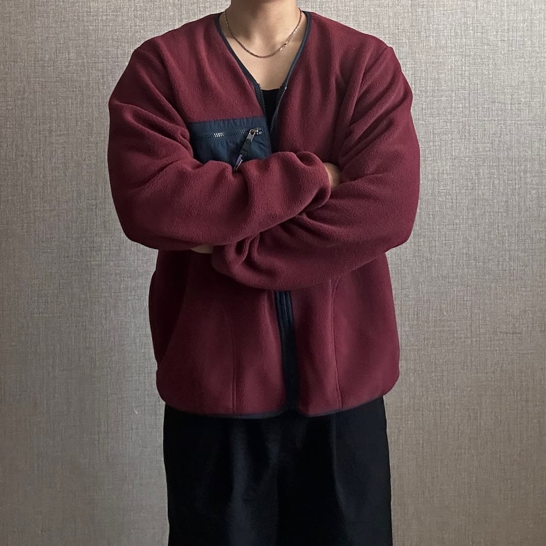 Patagonia 신칠라 세쿼이아 레드 플리스 가디건 상품이미지2