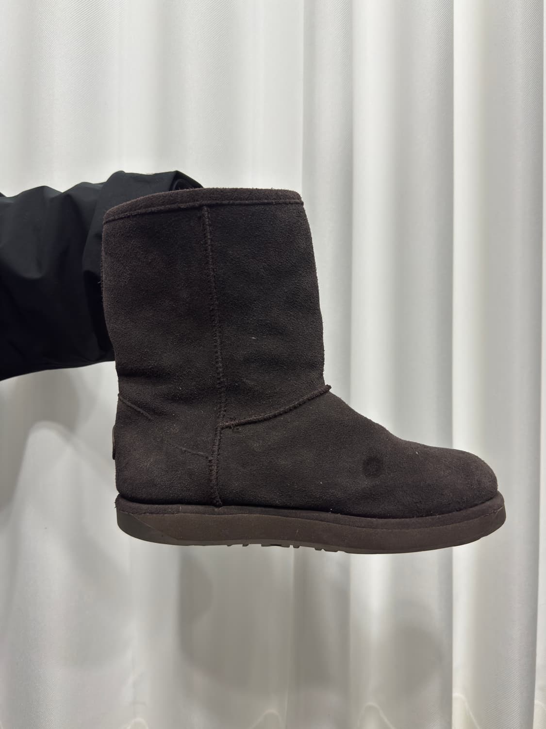 evu brown fur boots 상품이미지10