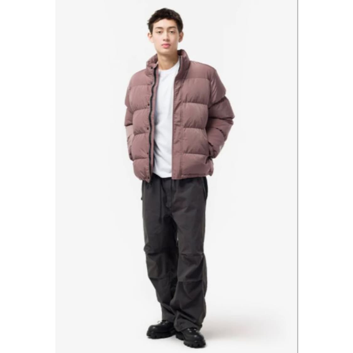 스투시 22F/W 립스탑 푸퍼 패딩 로즈 M 정품 상품이미지7