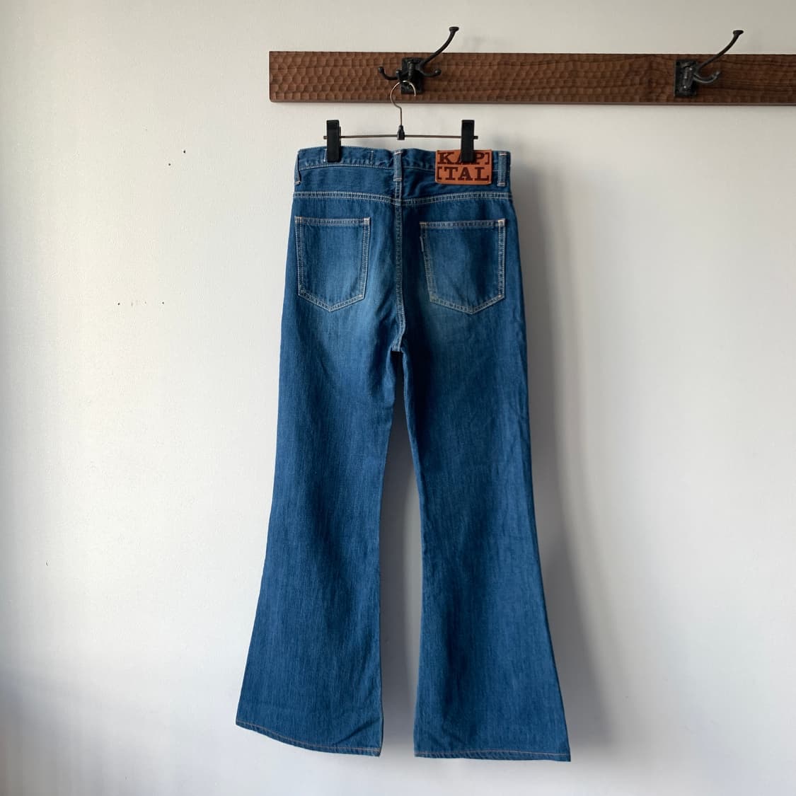 14oz 오카벨보 5p 플레어 데님 상품이미지2