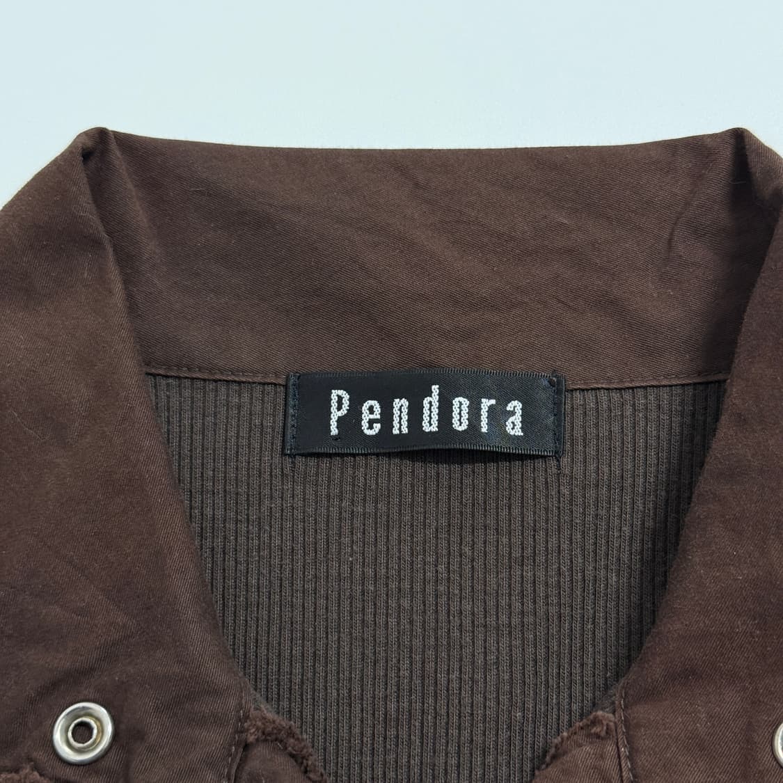 PENDORA 빈티지 니트 반팔티 상품이미지5