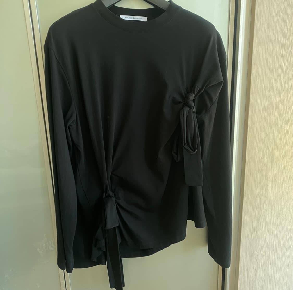 Cecilie Bahnsen 세실리에 반센 옥토버 탑 블랙 상품이미지6