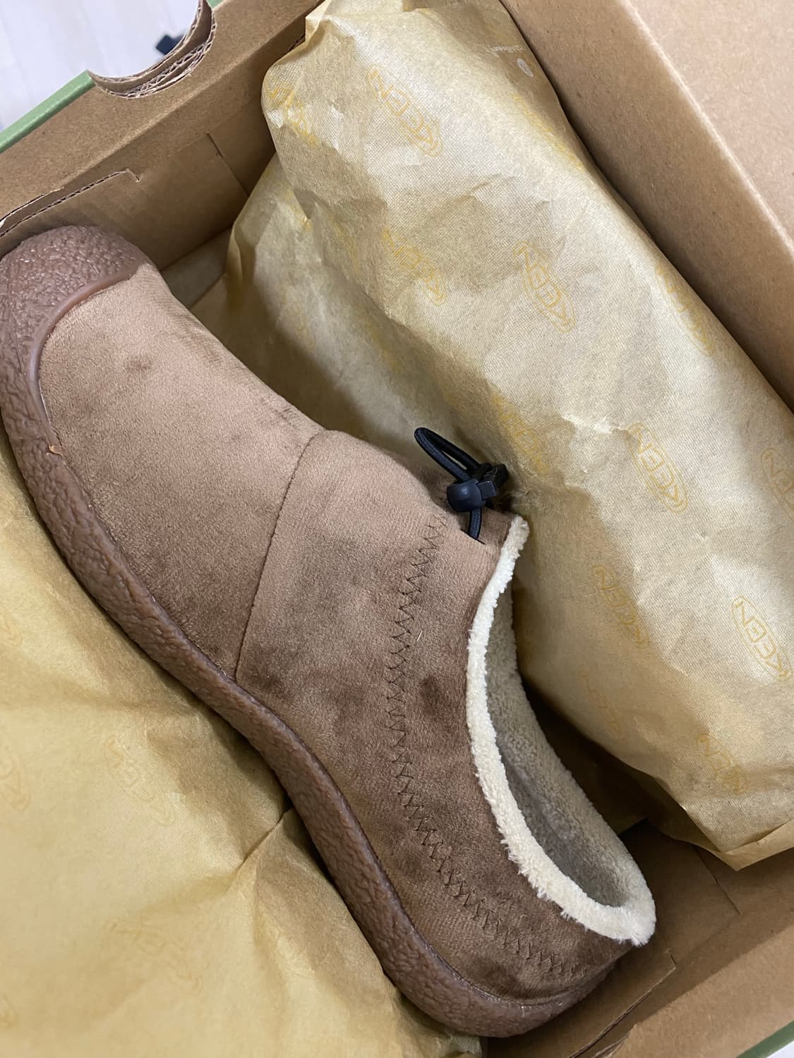 새상품) 킨 하우저 3 브라운 여성 슬라이드 235 상품이미지1