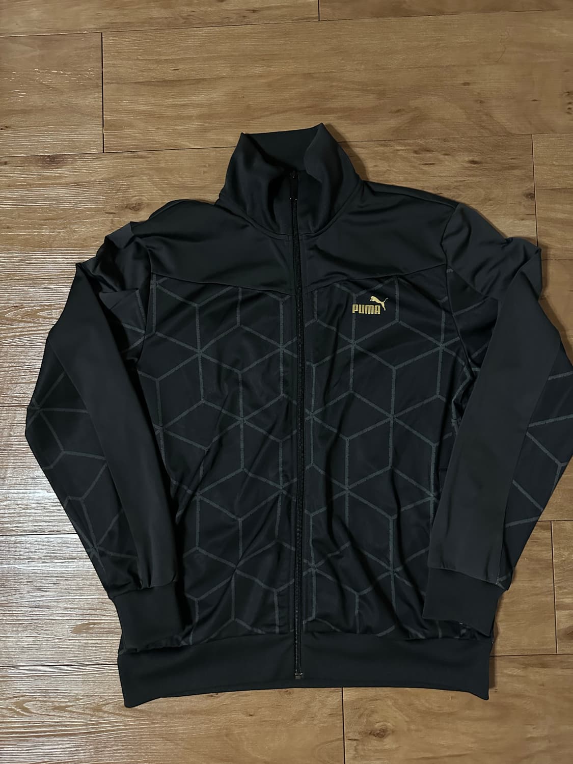푸마 블랙 트랙 자켓 XL 판매 상품이미지1