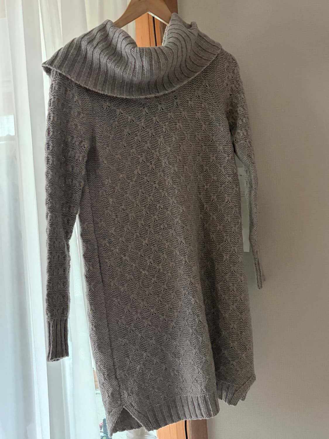 오프숄더 니트 아우터 상품이미지5