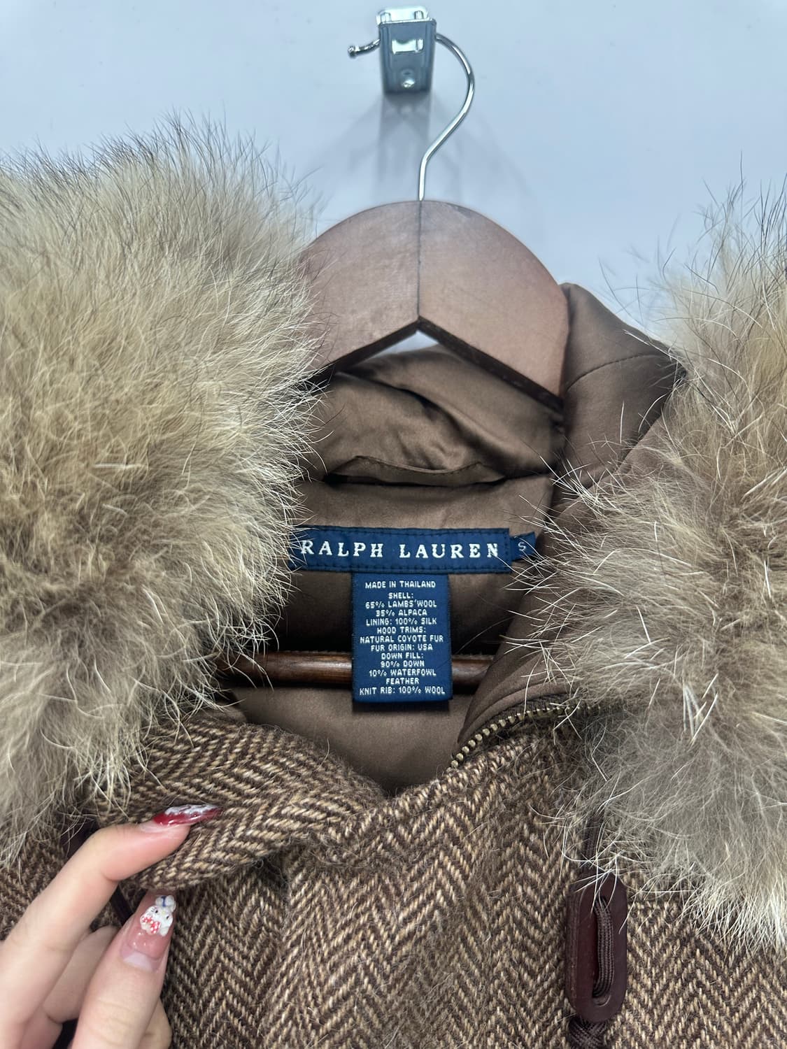 폴로 울프죠 숏 코트 자켓  상품이미지2