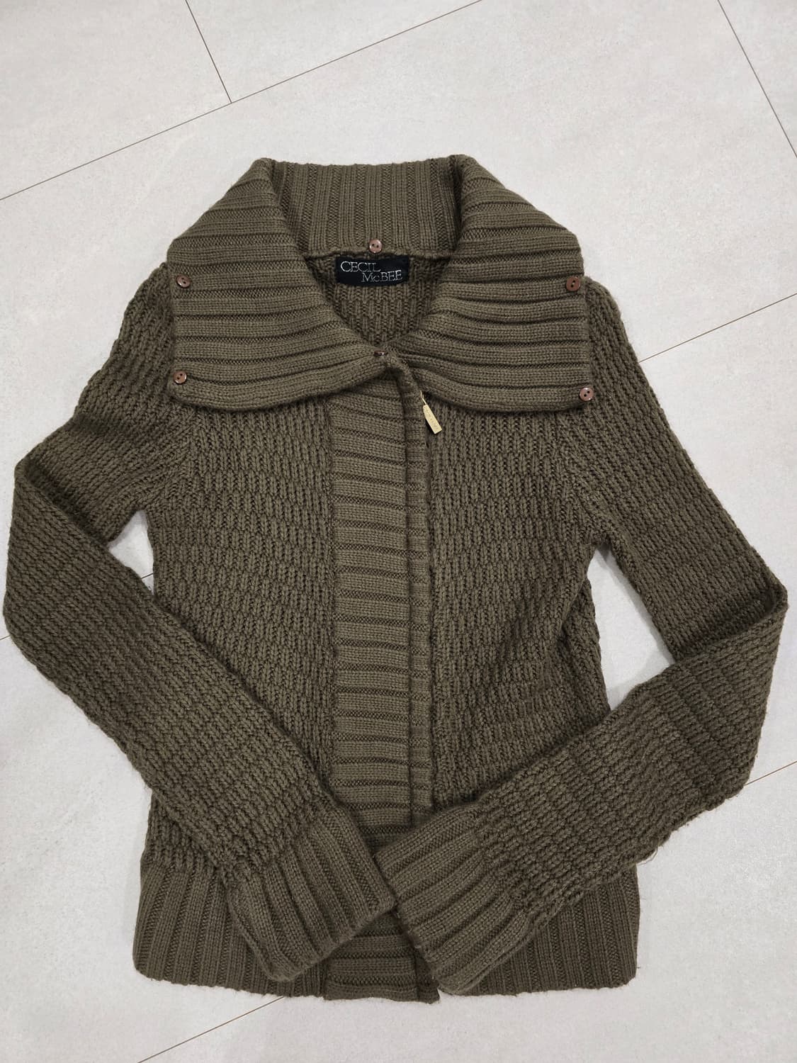 세실맥비 니트 집업  상품이미지2