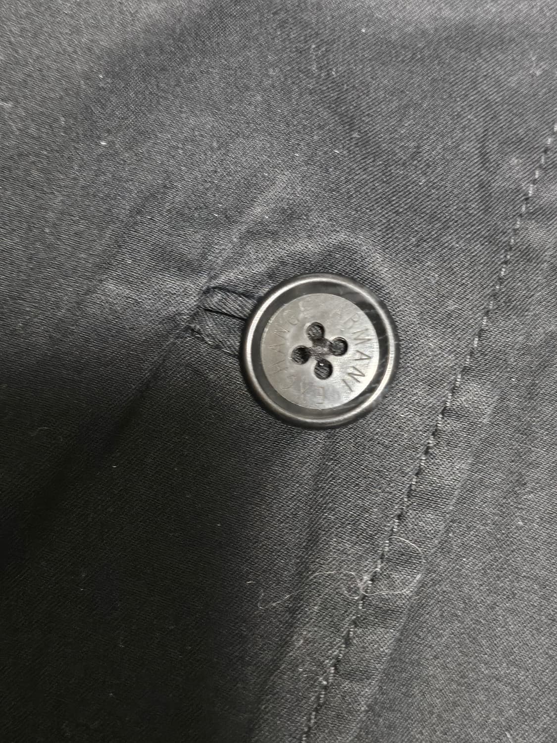 알마니 익스체인지 후드 트렌치 경량 코트 M 상품이미지3