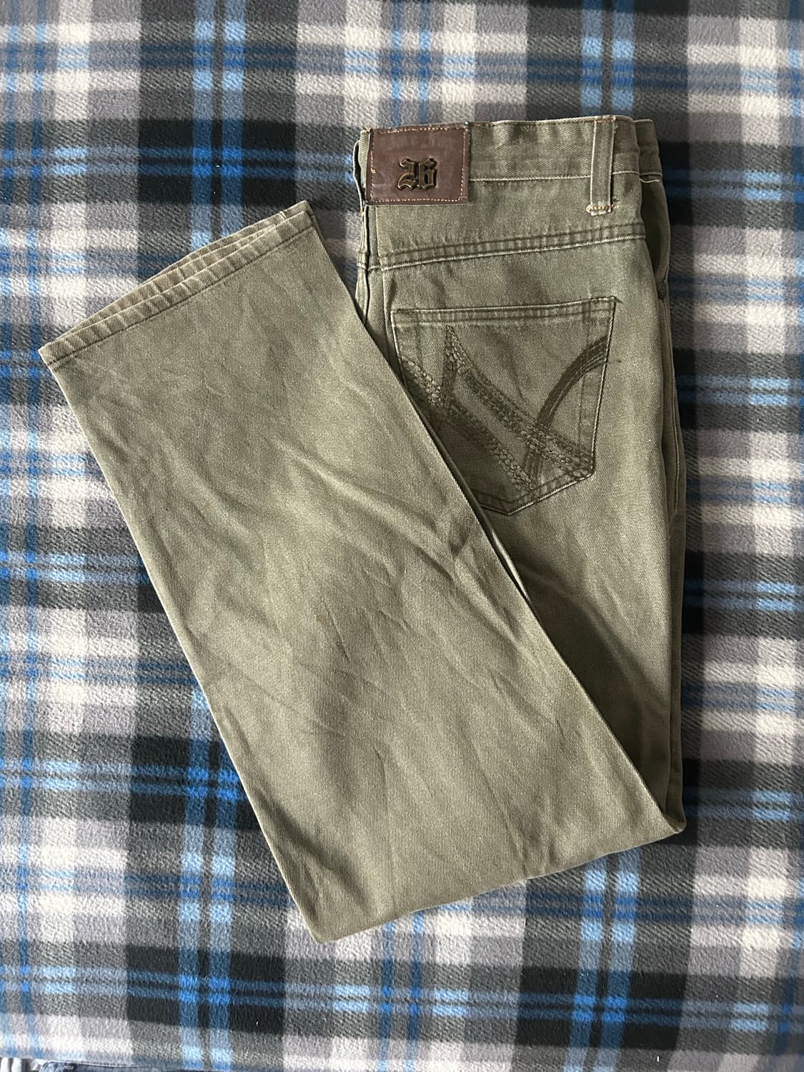 1980s 빈티지 와이드 팬츠 상품이미지1