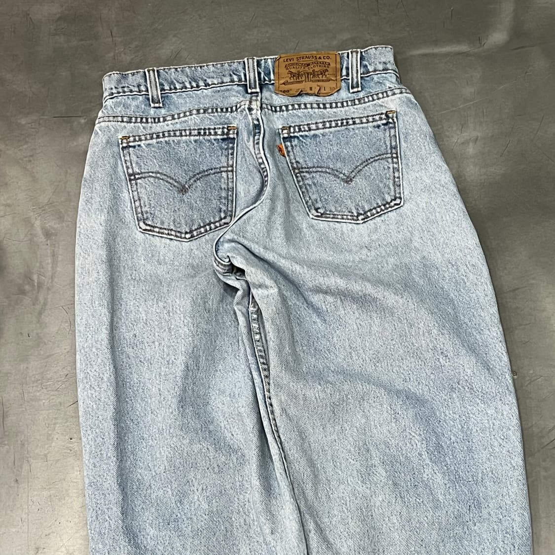  USA 리바이스 560 오렌지탭 데님 팬츠 y14808 상품이미지4