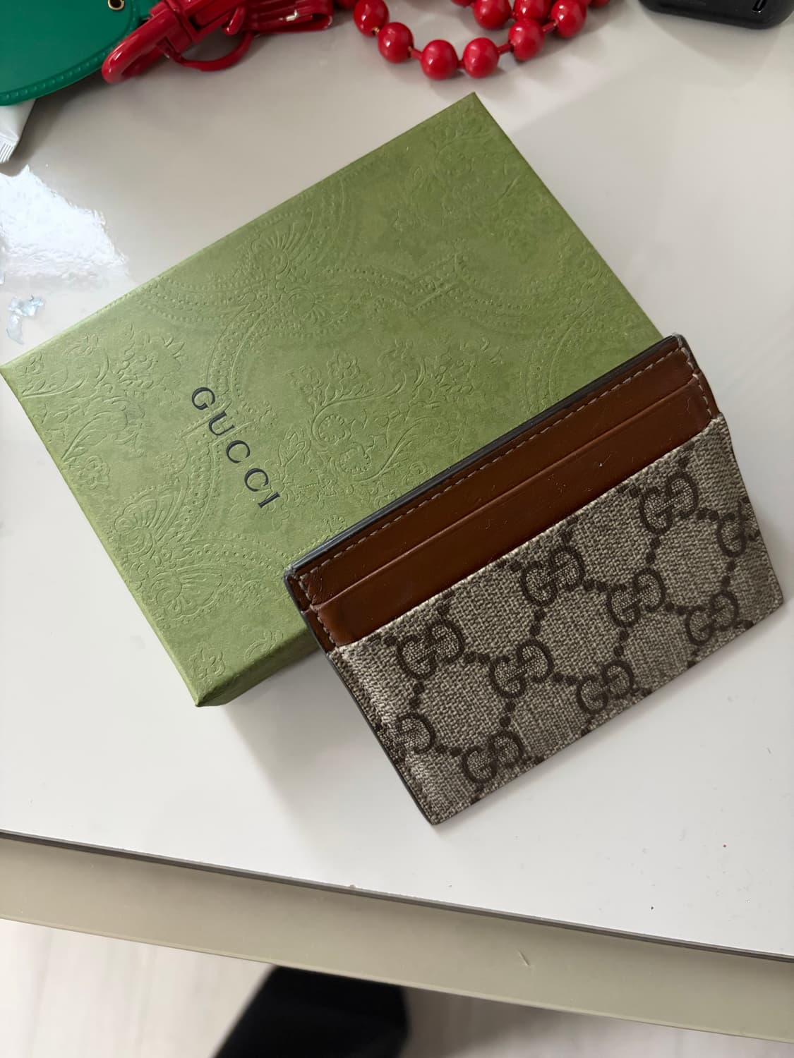 정품 gg 카드지갑 상품이미지1