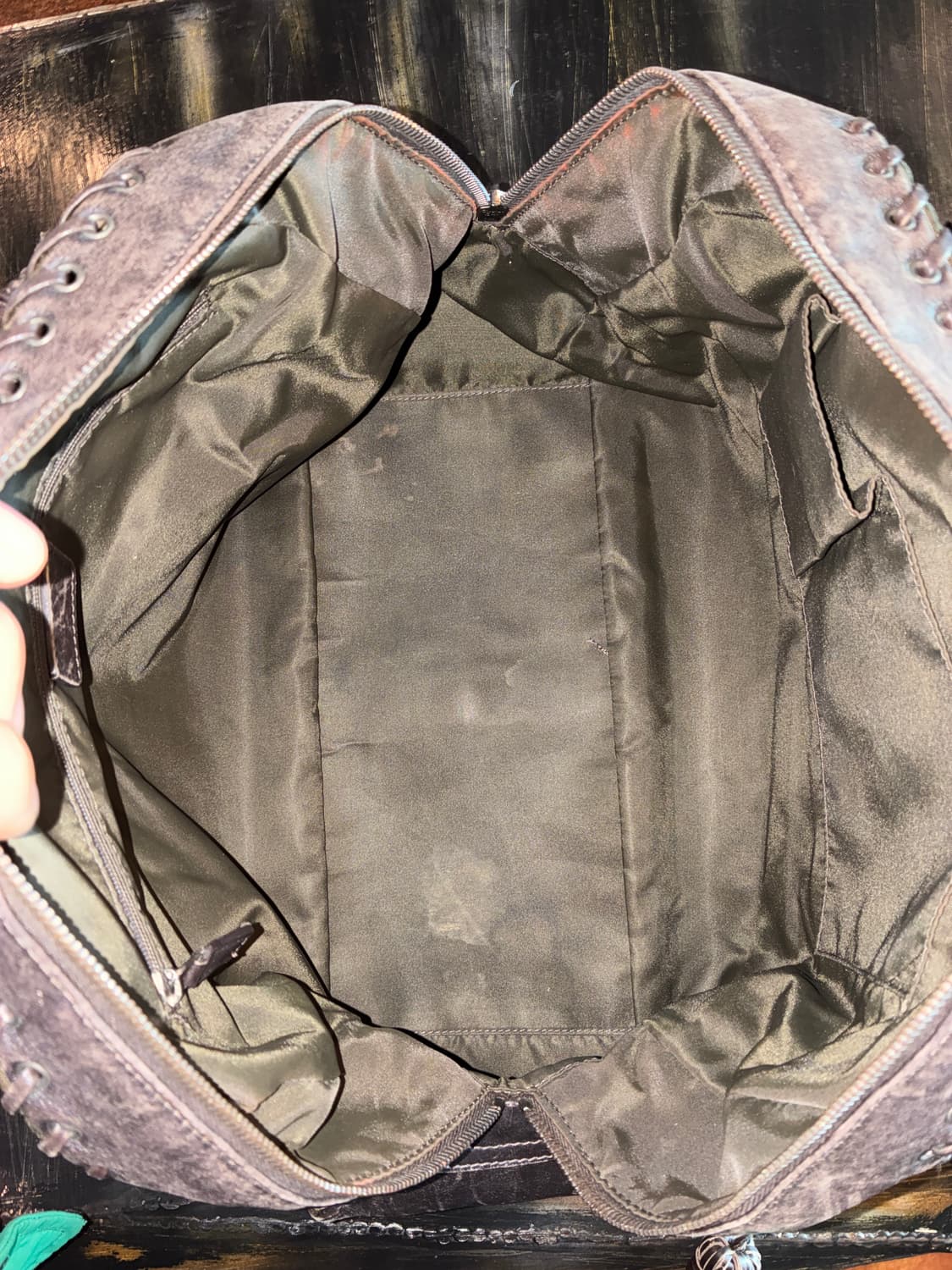 크리스찬 디올 오블리크 에스닉 레더 브레이드 숄더백 상품이미지4