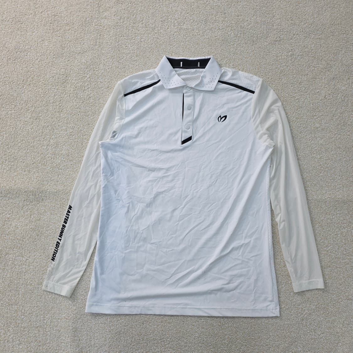 [실측확인] 마스터바니 에디션 골프 카라 긴팔티셔츠 1217J1 상품이미지1